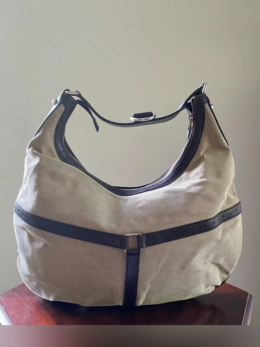 Gucci Britt Web Hobo Bag